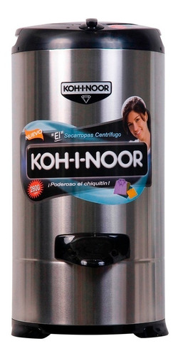 Secarropas Centrifugo Kohinoor Acero 5,5kg. 2800rpm A-655.