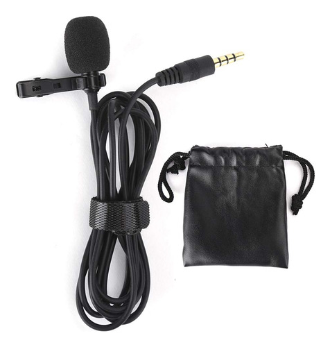 Microfono Cuifati Lavalier Mini Clip Para Capacitivo Cable