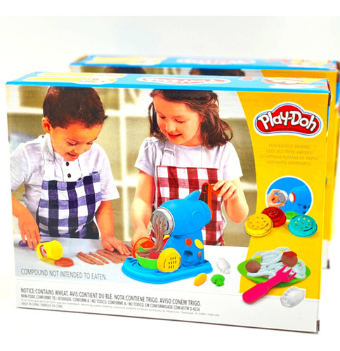 Play Doh Pastas Fideos Máquina Juego Plastilinas Accesorios