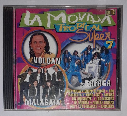 Compact Disc De La Colección La Movida Tropical Súper Vol. 7