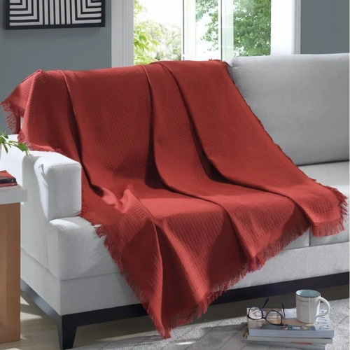 Manta Para Sofá Dohler Marrocos 1.50 X 1.20 Cores 100% Algodão Decoração Xale Decorativa Poltrona Com Nota Fiscal