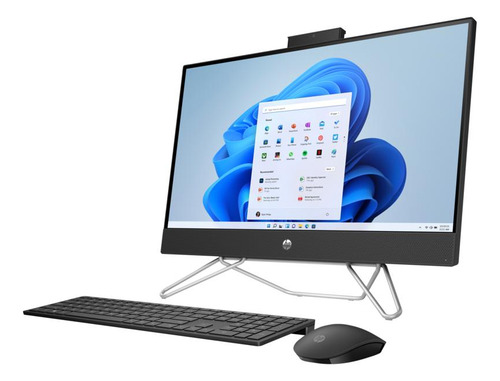 Hp Aio 24-cb 1023la Win11 Home A47byla Negro