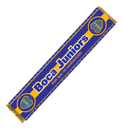 Bufanda Fútbol Boca Juniors Mas Que Un Sentimiento