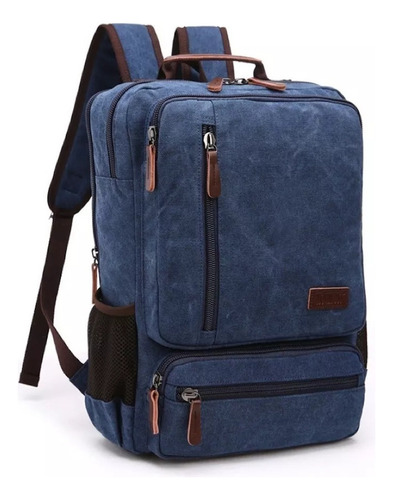 Mochila Ejecutiva For Computadora Portátil De Viaje De Lona Resistente