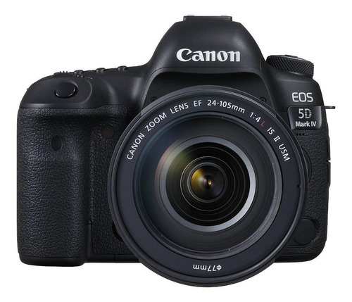 Imagen 1 de 5 de Canon EOS Kit 5D Mark IV + lente 24-105mm IS II USM DSLR color negro