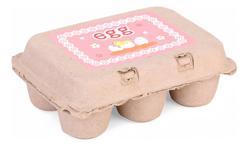 Ch Juego De Huevos De Madera For Niños De 6 Piezas