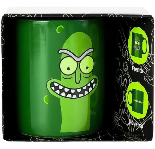 Taza Geek Industry Rick Y Morty, Rick Pepinillo 330 Ml