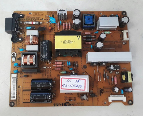 Placa Fonte Tv - LG 42ln5400 42ln5700 42la6130 42la6200 (Usado)