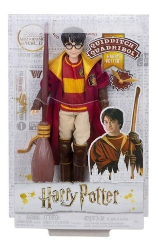Muñeco Harry Potter Quidditch Mattel 2019