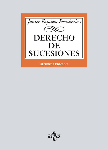 Libro Derecho De Sucesiones - Fajardo Fernandez, Javier
