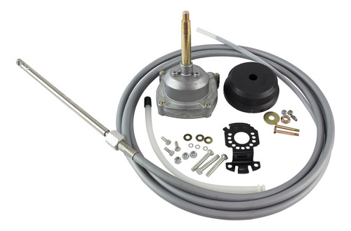 Imagem 5 de 6 de Kit De Direção (caixa, Cabo E Bezel) 12 Pés 3,65 Mts 135hp