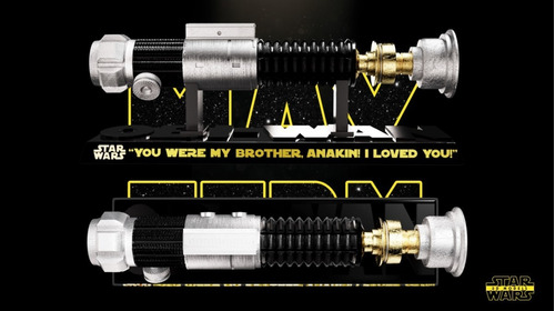 Archivo Stl Impresión 3d - Star Wars - Obi Wan - Lightsaber
