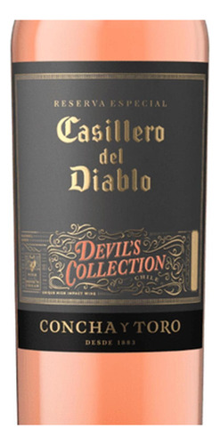 Pack De 4 Vino Rosado Casillero Del Diablo Rva Devil's Colle