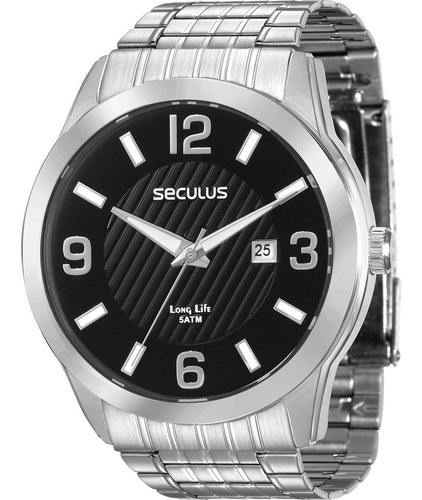 Relógio Masculino Seculus 28837g0svna1, C/ Garantia E Nf