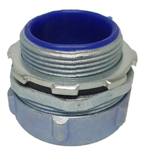 Conector Recto Para Flexible Metálico 3/4 Pack 5 Unidades