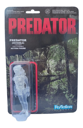 Depredador Invisible Funko Reaction Predator