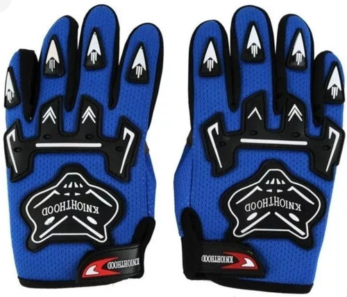 Guantes Para Motociclista O  Motorizado Blu 01