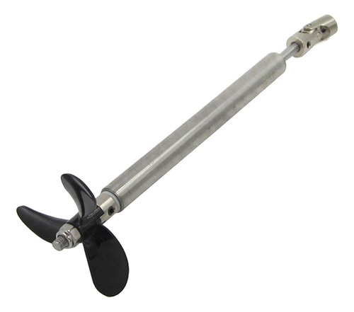 Eixo De Barco Metal Com Hélice Para 15cm 10cm 6,00mm