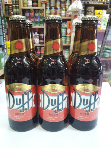 Cerveza Duff Botellas 330 Ml ,autentica Importada X 3 Unid