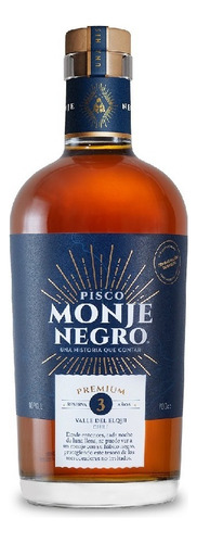 Pisco Monje Negro Envejecido 40º 700cc