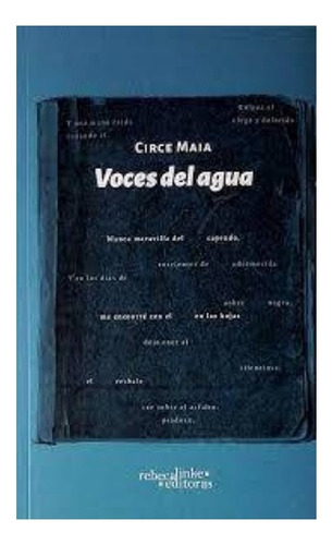 Voces Del Agua - Circe Maia