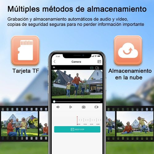 Cámara Ip Seguridad Wifi Doble Lente 4k De 8 Mp Y Zoom De 8x
