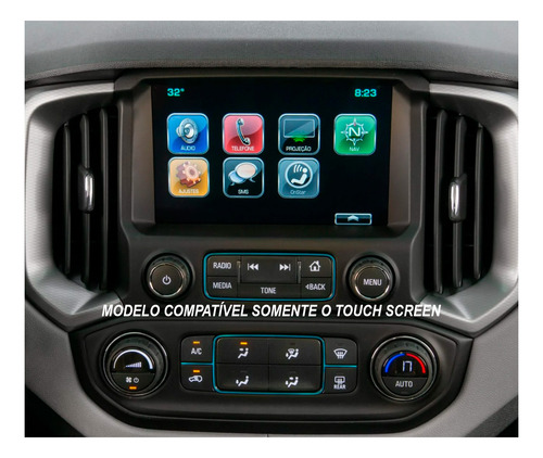 Tela Touch Screen Mylink S10 Trailblazer Ltz 2017 2020
