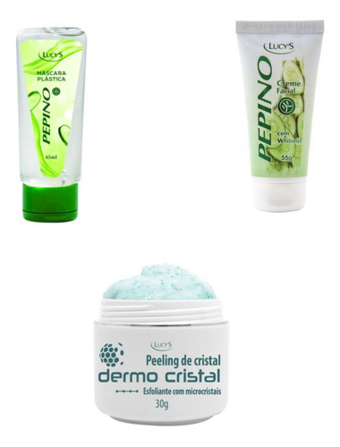 Clareia Peeling Cristal Creme Whitonyl E Máscara Pepino