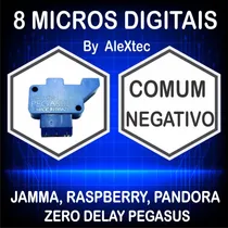 Comprar  8 Microsu002Fópticas Negativas,funcio Neogeo,jamma,pandora,rasp