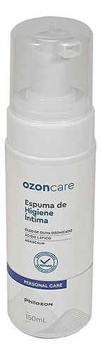 Espuma Hig. Íntima Ozoncare - 150ml | Oliva, Ácido Lático