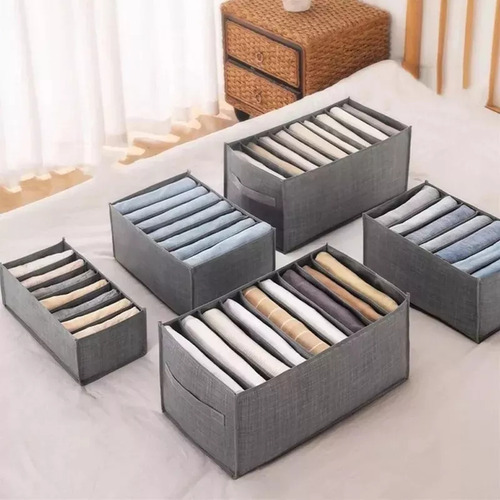 Cajas De Almacenamiento Para Pantalones Vaqueros Con 4 Cajon