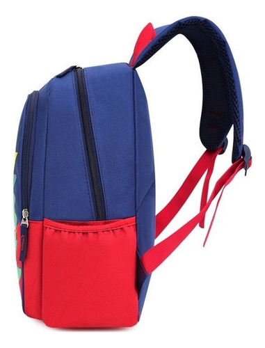 Mochila Escolar George (peppa Pig) Azul Oscuro George