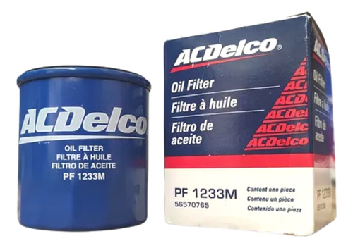 Filtro Aceite Acdelco Toyota Yaris 1.5l 2007