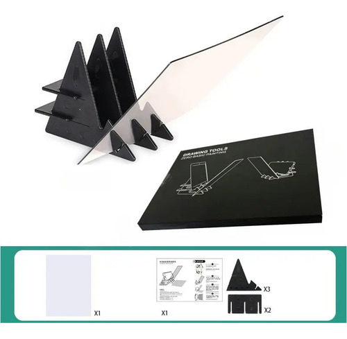 Tablero De Dibujo De Calco Tabla De Copia Óptica Bosquejo