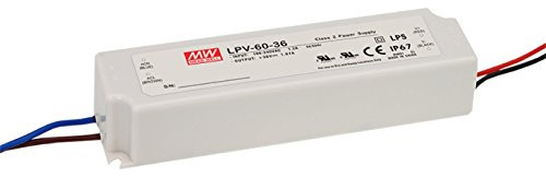 Controlador Led Andrew Energy De 60 W, 12 V, 5 A, Serie Lpv-