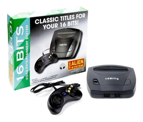 Consola Alien 16 Bits Incluye Juegos