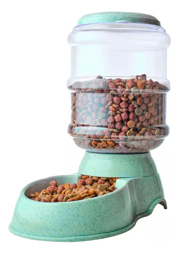 Comedero Automatico Dispenser Alimento Para Perros Gatos