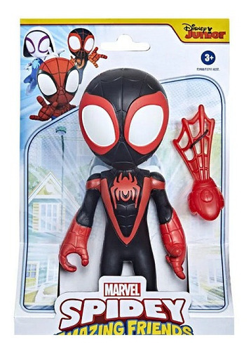 Muñeco Spider-Man de Miles Morales, 22 cm, F3988 Hasbro