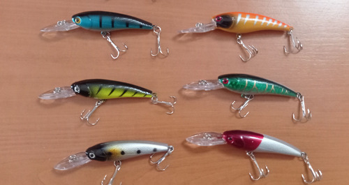 Señuelos Minnow Flotante Duro 9cm-8g