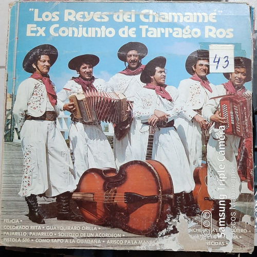 Vinilo Los Reyes Del Chamame Ex Conjunto De Tarrago Ros F4