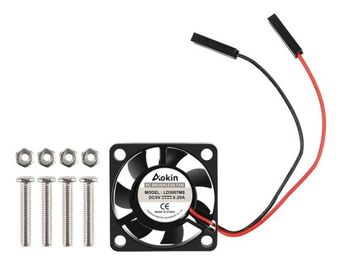Case Acrílico Proteção Raspberry Pi4+ Cooler + Fonte 3.1a.