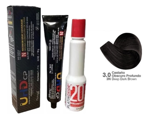 Tinte Colortech Con Peroxido De 20 Vol 135 Ml