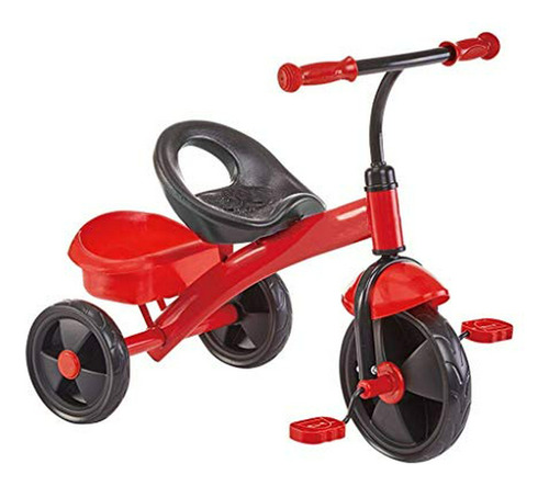Triciclo Infantil Multiusos, 3 Colores, 56x73x45cm (rojo)