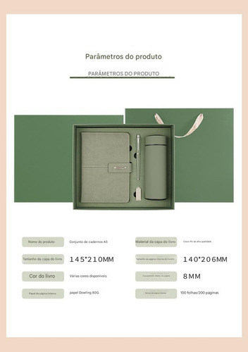 Conjunto P/ Presente Caneca Térmica E Acessórios P/ Notebook