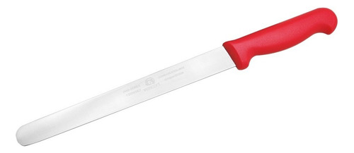 Cuchillo Profesional Para Jamon 10 Pulgadas Vencort Color Rojo