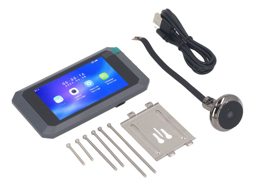 Video Del Sistema De Timbre Doméstico, Pantalla Lcd De 3.97 Pulgadas 1080p