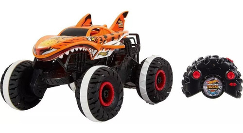  Hot Wheels Monster Trucks Tiger Shark 1:15. Importado