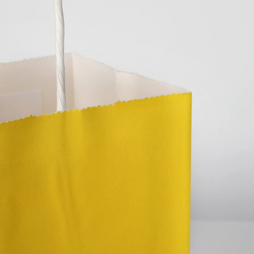Imagen 3 de 4 de Bolsas De Papel Chicas Con Asa Pack X12 Varios Colores