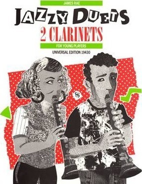 Jazzy Duets For 2 Clarinets - James Rae (importado)