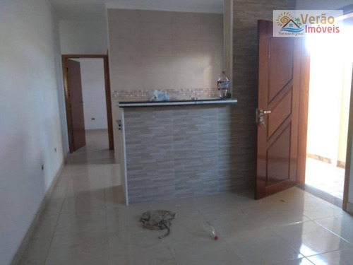 Casa Com 2 Dormitórios À Venda, 63 M² Por R$ 298.000,00 - Gaivota - Itanhaém/sp - Ca0782